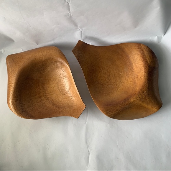 Vintage // 1970s Bentwood Petal Bowl Catchall - Picture 8 of 9